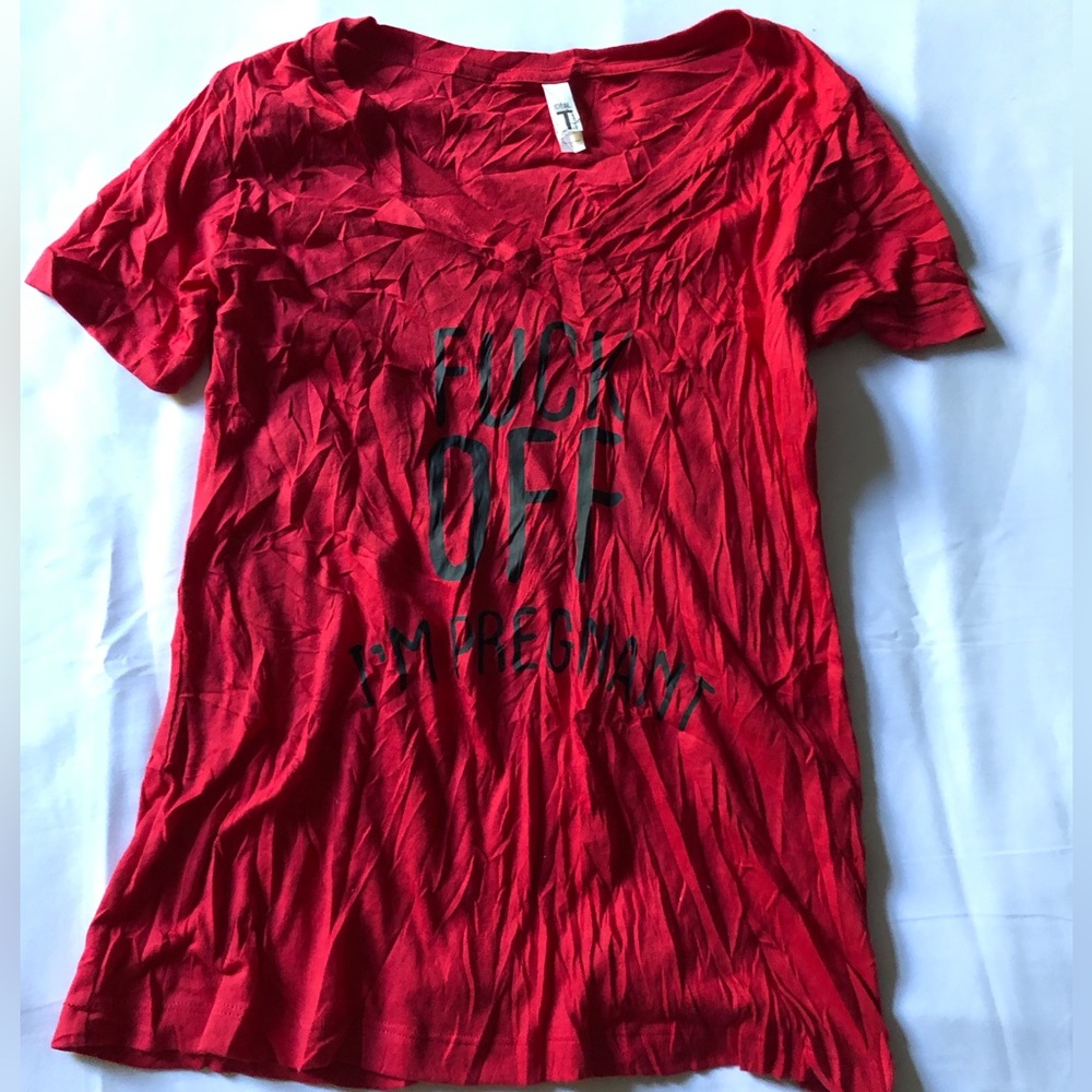 Women Ideal Size L Red Color Top - 1101